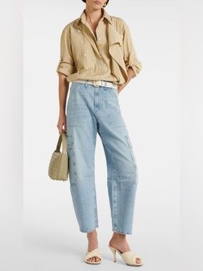 Citizens of Humanity Marcelle high-rise cargo jeans SZ 30/ inseam 26/ rise 12
